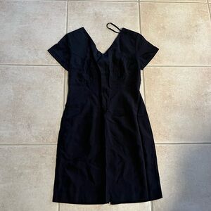 Elegant vintage Black Women's Dress